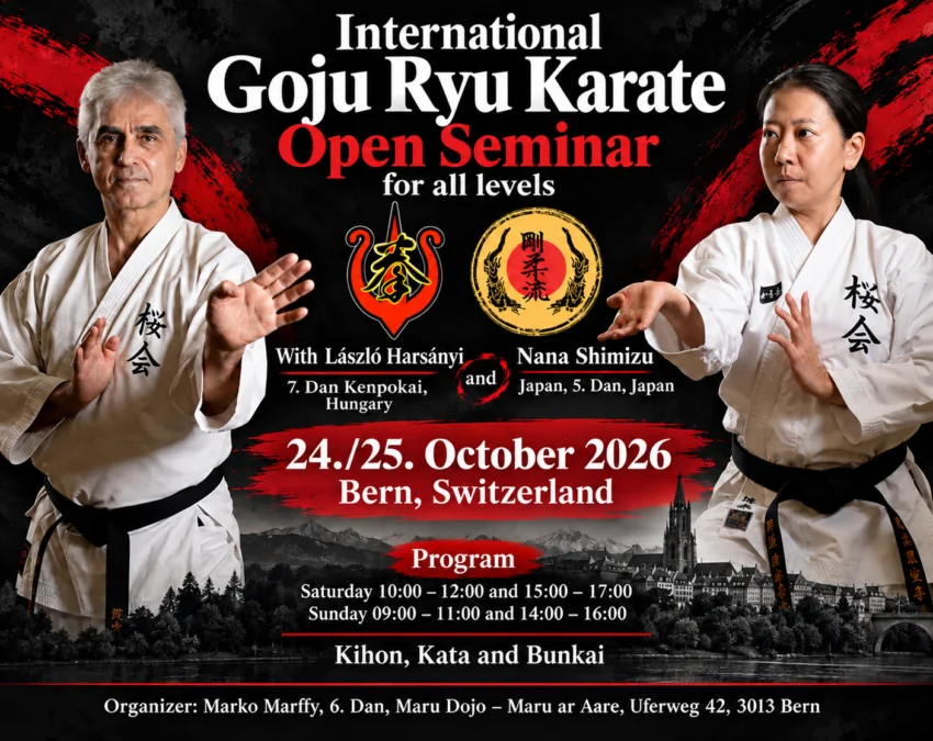 International Goju Ryu Karate Open Seminar for all levels